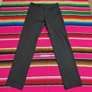 Rhone Black Commuter Pant Regular Men's 30x33 Performance Polyester Golf‎ 100161